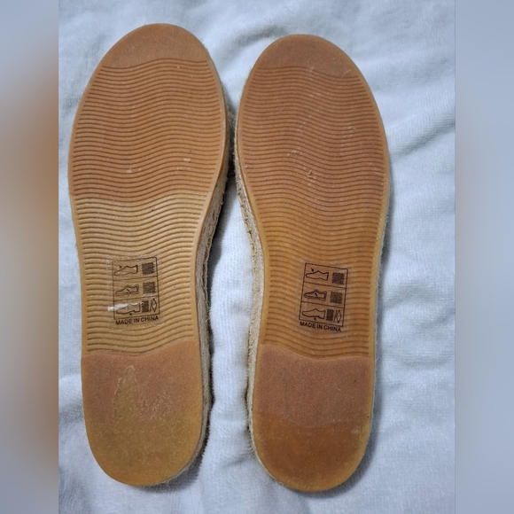 NEW Soludos Embroidered Strawberrie Espadrille Slides Flats Blue Womens Shoes 9 - Picture 6 of 11